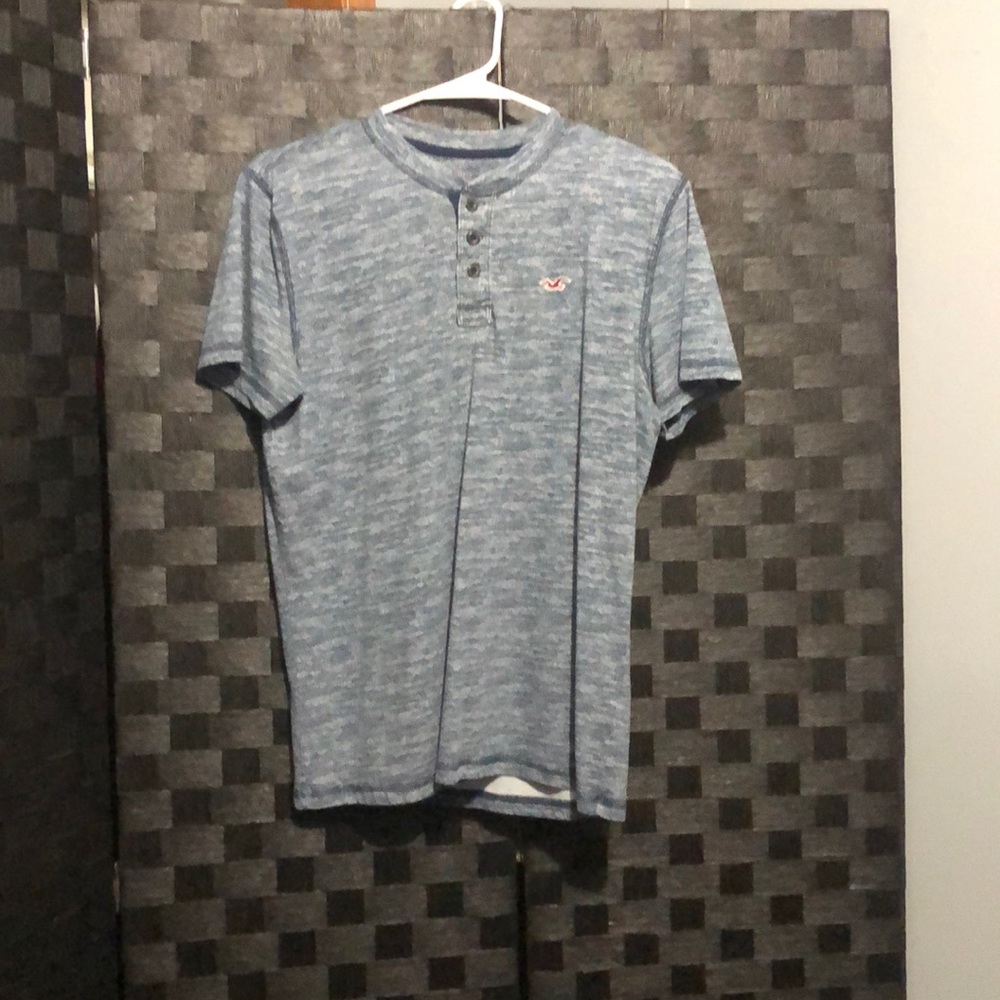 blue holister shirt